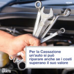 Per la Cassazione un’auto si può riparare anche se i costi superano il suo valore