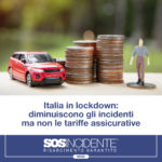 Italia in lockdown: diminuiscono gli incidenti ma non le tariffe assicurative